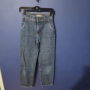 Madewell Jeans Womens 23 The Perfect Vintage Wide-Leg High Rise Denim Fair Trade